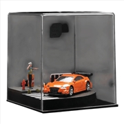Buy 1:64 Diorama - Double Sidewalk with Pedestrian Scene