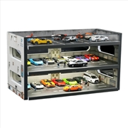 Buy 1:64 Diorama - Urban Windowed Multi-Story Parking Garage Scene