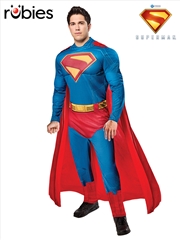 Buy Superman Deluxe Adult Costume (Superman 2025) - Size L