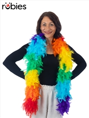 Buy Rainbow Feather Boa