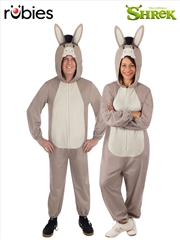 Buy Shrek Donkey Adult Onesie Costume - Size L-Xl