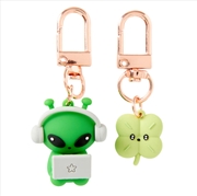 Buy Mz Lazy Wagg Clover Keyring Set