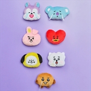Buy Bt21 - Today's Mood Boo-Hoo Face Plush Brooch - Cooky