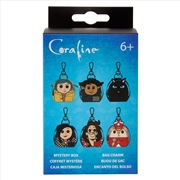 Buy Loungefly Coraline - Mystery Mini Backpack Keychain Charm (Sent At Random)