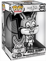 Buy Space Jam - Bugs Bunny (Joshua Vides B&W) 10" Pop! Vinyl