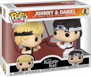 Buy Karate Kid - Johnny & Daniel Pop! Vinyl 2pk