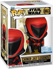 Buy Star Wars: Legends - Carnor Jax Pop! Vinyl RS