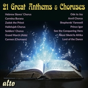 Buy 21 Great Anthems & Choruses