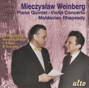 Buy Mieczyslaw Weinberg 1919-96 / Piano Quintet / Moldavian Rhapsody / Violin Concerto
