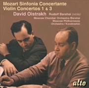 Buy David Oistrakh Violin Moscow Chamber Orchestra Conductor Rudolf Barshai Also Viola In K364 Moscow Ph