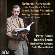 Buy Britten: Serenade For Tenor. Horn & Strings Variations On A Theme Of Frank Bridge / Young Persons Gu