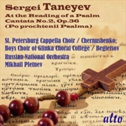 Buy Taneyev At The Reading Of A Psalm