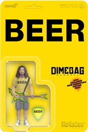 Buy Dimebag Darrell - Dimebag Darrell (Beer Shirt) ReAction Figure