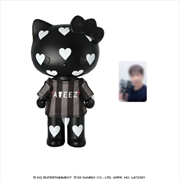 Buy Ateez - Ateez X Hello Kitty Pop Up Official Md Heart Figure (With T-Shirt & Photocard 1Ea) Wooyoung