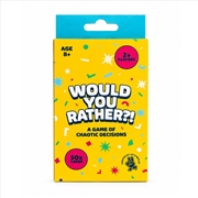Buy Let's Replay - Would you Rather? Mini Card Game (50 Cards)