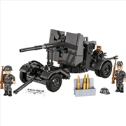 Buy World War 2 - 8.8 cm Flak 18 with Carriage Brick Kit (360 Pieces)