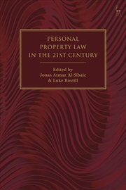 Buy Personal Property Law in the 21st Century