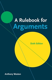 Buy A Rulebook for Arguments