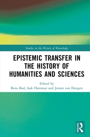 Buy Epistemic Transfer in the History of the Humanities and Sciences