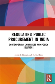 Buy Regulating Public Procurement in India
