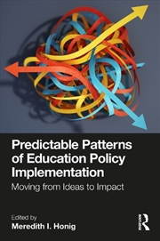 Buy Predictable Patterns of Education Policy Implementation