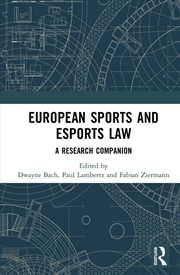 Buy European Sports and eSports Law