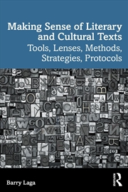 Buy Making Sense of Literary and Cultural Texts