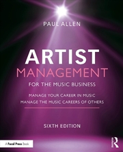 Buy Artist Management for the Music Business