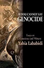 Buy If You Cannot Say Genocide