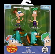 Buy Phineas & Ferb - 2.5" Metalfigs 4PK