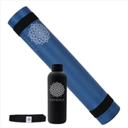 Buy Mandala Yoga Mat Premium Bundle - Midnight Blue