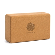 Buy Mandala Natural Cork Yoga Block - Large