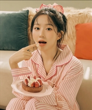 Buy [Nmixx Haewon Pick] Dossy Lovesome Long-Sleeve Pajamas Set - M