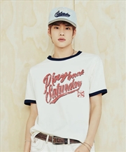 Buy [Riize Pick] Satur Playback Saturday Ringer T-Shirt - Ivory / M