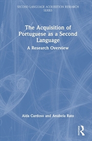Buy The Acquisition of Portuguese as a Second Language
