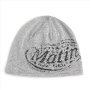 Buy [Skz Lee Know Pick] Matin Kim Matin Stamp Beanie In Grey
