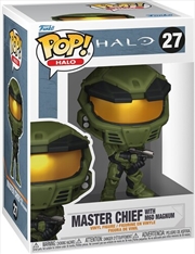 Buy Halo (25th Anniversary) - Master Chief with M6D Magnum Pop! Vinyl