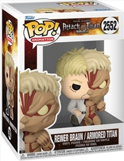 Buy Attack on Titan - Reiner Braun/Armour Titan Pop! Vinyl