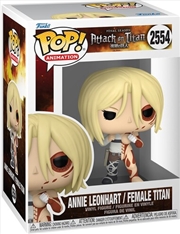 Buy Attack on Titan - Annie Leonhart/Female Titan Pop! Vinyl