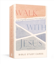 Buy Walk with Jesus Bible Study Cards : A Year of Teachings and Scriptures to Grow in Faith and Love (A 