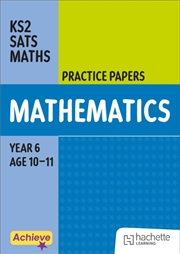 Buy Achieve SATs: KS2 Maths Practice Papers for the 2027 SATs tests