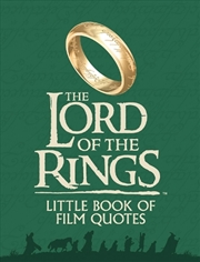 Buy Lord Of The Rings Little Book Of Film Quotes
