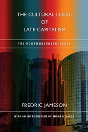 Buy The Cultural Logic Of Late Capitalism