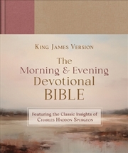 Buy Charles Spurgeon's Morning & Evening Devotional Bible Kjv (Rose Gold & Sand Signature)