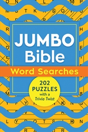 Buy Jumbo Bible Word Searches: 202 Puzzles With A Trivia Twist