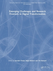 Buy Emerging Challenges and Research Frontiers in Digital Transformation