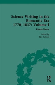Buy Science Writing in the Romantic Era 1770-1837