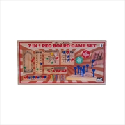 Buy 7 In 1 Peg Board Game Set