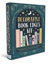 Buy Decorative Book Edges Kit : A Diy Stencilled Book Edge Kit For Creative Book Lovers, Collector Enthu