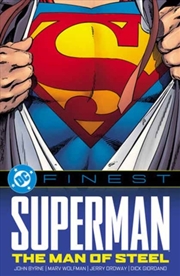 Buy Dc Finest: Superman: The Man Of Steel
